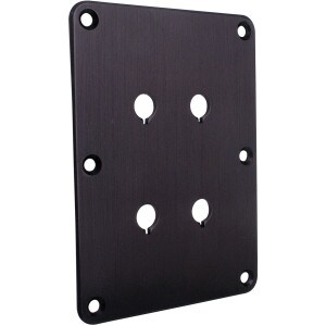 Main product image for Dayton Audio DBPP-BK Double Binding Post Plate Black 091-612